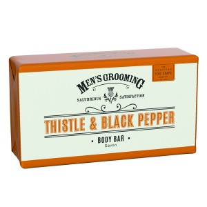 Scottish Fine Soaps Thistle & Black Pepper Body Bar