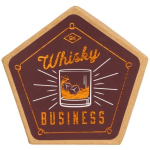 Gentlemen's Hardware Set of 4 Whisky Coasters