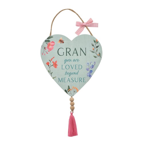 Gran Hanging Heart With Tassel