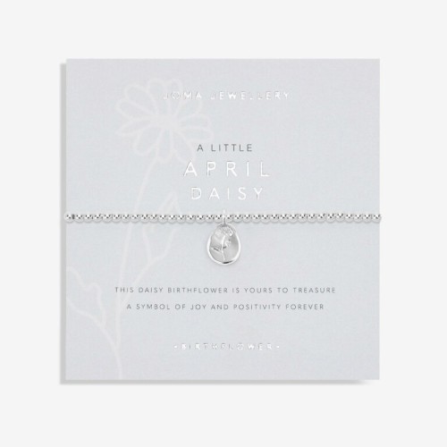 Joma A Little April Birth Flower Bracelet