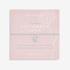 Joma A Little September Birth Flower Bracelet