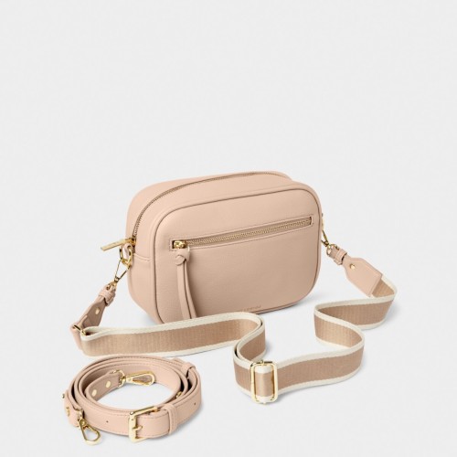 Katie Loxton Hallie Cross Body Bag Nude Pink