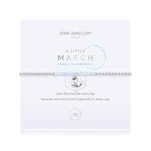 Joma A Little March Birthstone Bracelet