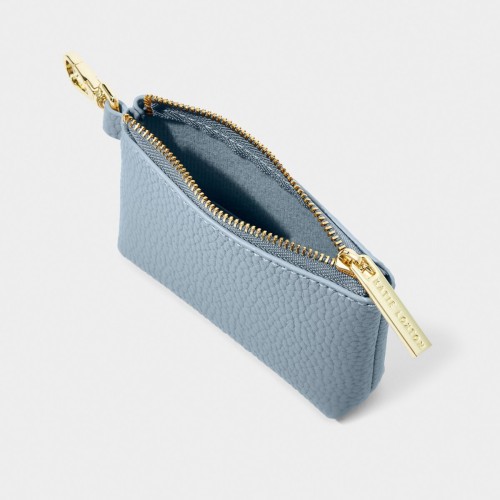 Katie Loxton Evie Clip On Coin Purse Dusty Blue