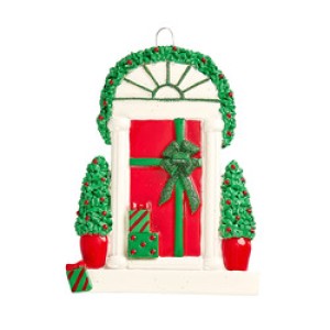 Christmas Door Personalised Christmas Decoration