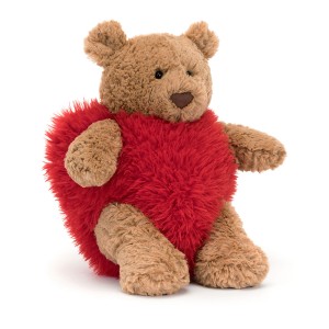 Jellycat Bartholomew Bear 'Heartthrob'