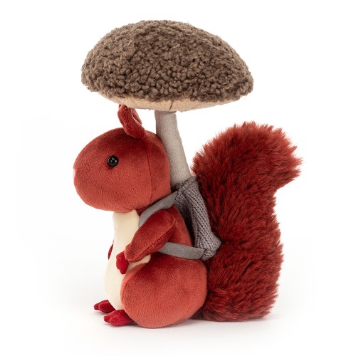 Jellycat Fungi Forager Squirrel